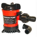 Johnson Pump 500 Gph Bilge Pump 3 / 4 Inch Hose 12V Dura Ports JO81865